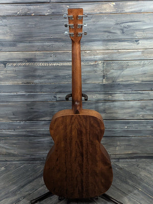 AMI-Guitars Left Handed OMM-STL full view of the back of the body