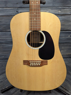 Martin D-X2E 12 String close up of the body