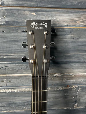 Martin DX Johnny Cash front of the headstock