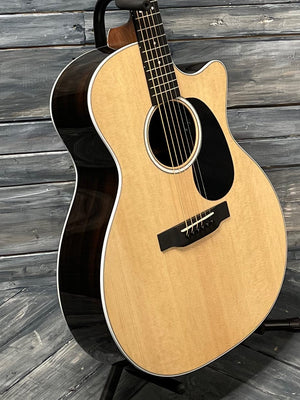 Martin GPC-13E close up of bass side of body