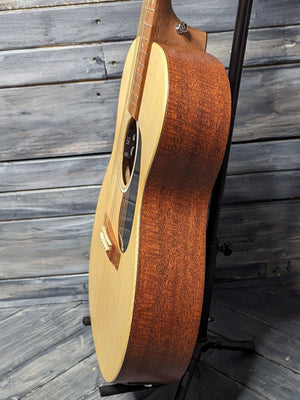 Martin X-Series 000-X2E treble side view of the body