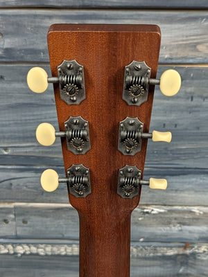 Martin DSS-17 back of the headstock