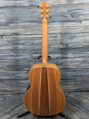 Cole Clark Acoustic Electric Guitar Cole Clark Left Handed AN2ELHBB ANGEL 2 E Bunya Face Australian Blackwood Back and Sides Acoustic Electric Guitar