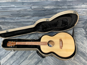 Cole Clark Left Handed ANGEL 2 in open hard case