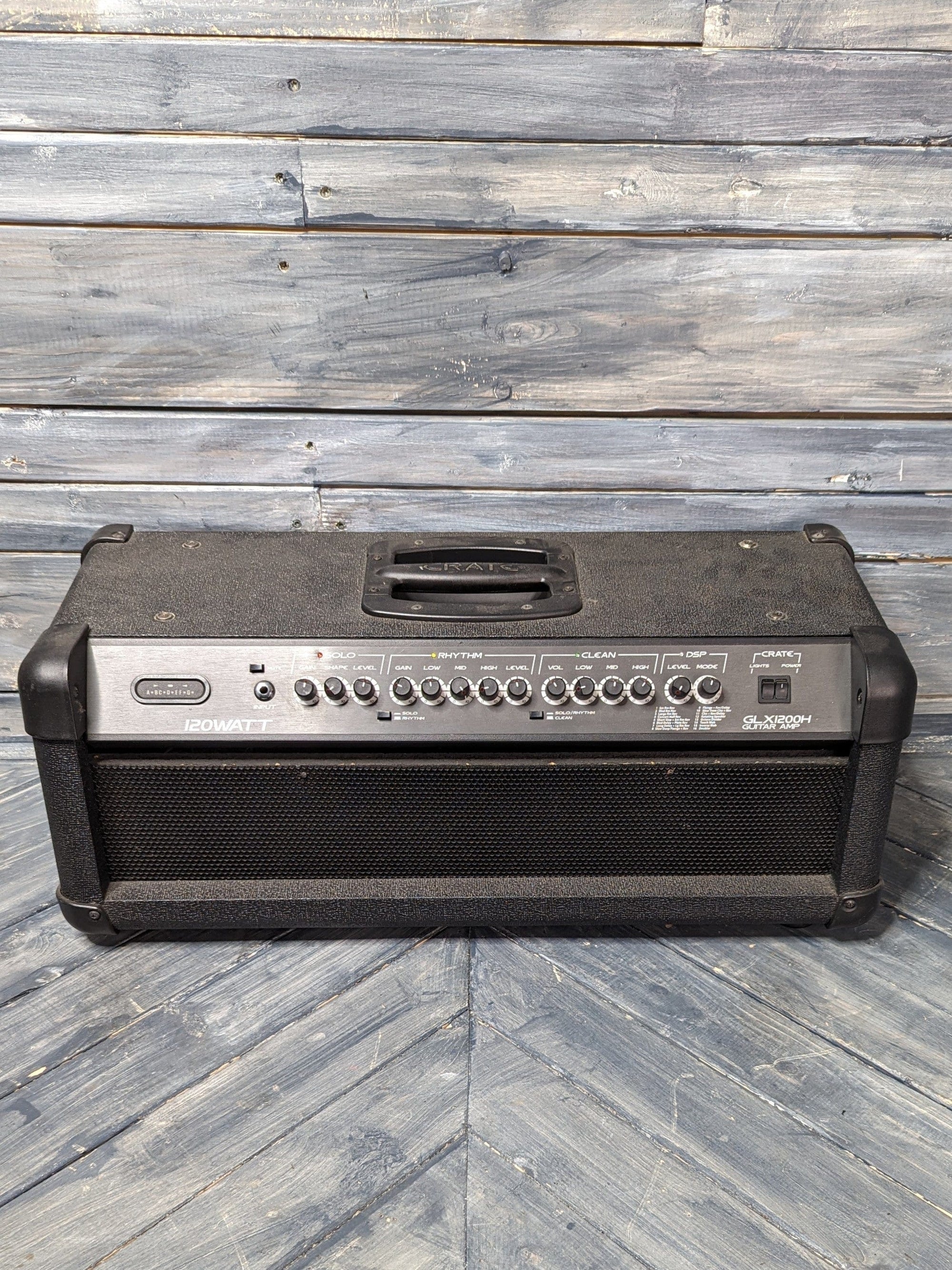 Used Crate GLX1200H front of the head