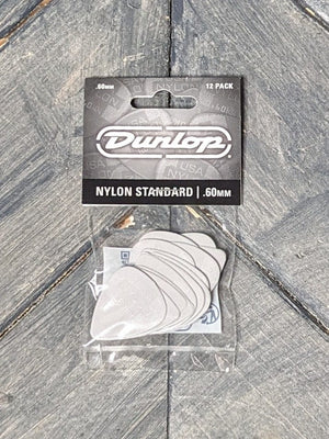 Dunlop Nylon Standard .60mm 44P.60 Pick Pack front of the packaging