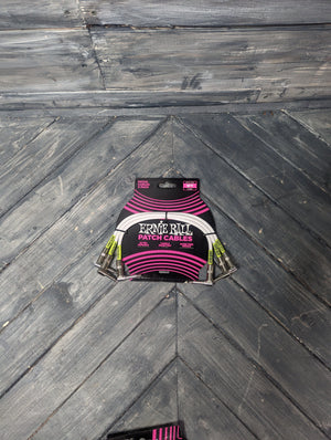 ernie ball instrument cable Ernie Ball Classic Patch Cable 1FT - White - 3 PACK