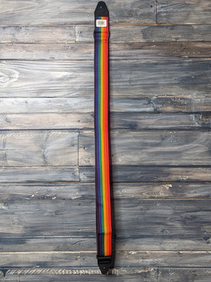 ernie ball Strap Ernie Ball P04044 Polypro Guitar Strap/Bass Strap - Rainbow