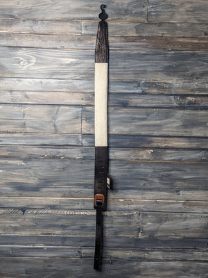 ernie ball Strap Ernie Ball P04138 2.5in Italian Leather w/ Fur Padding Guitar Strap/Bass Strap - Chestnut