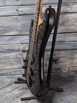 ESP/LTD Left Handed SURVEYOR '87 bass side view of the body