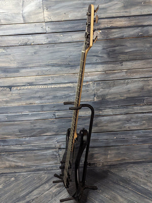 ESP/LTD Left Handed SURVEYOR '87 full bass side view of the bass