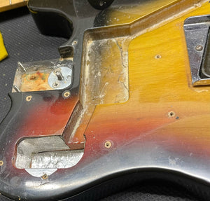 Used Fender Telecaster Custom body cavity and neck pocket