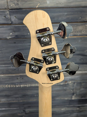 Sterling by Music Man StingRay Ray4 back of the headstock