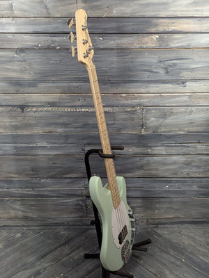 Sterling by Music Man StingRay Ray4 full bass side view of the guitar