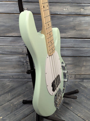 Sterling by Music Man StingRay Ray4 bass side view of the body