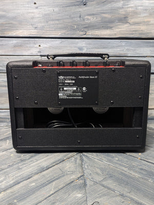 VOX PB10 back of the amp