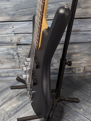 Warwick Left Handed RockBass Corvette bass side view of the body