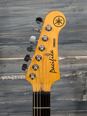 Used Yamaha Pacifica 112 front of the headstock