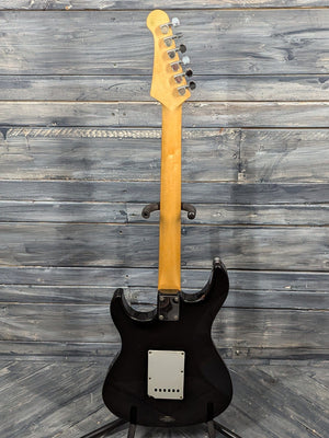 Used Yamaha Pacifica 112 full view of the back of the guitar