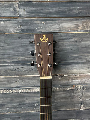 AMI-Guitars Acoustic Guitar AMI-Guitars 000MC-15E 15 Series Acoustic Electric Guitar- Mahogany