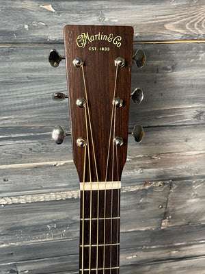 Martin D-15M front of headstock
