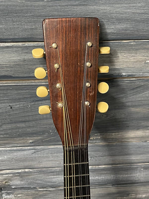 Used Martin 1923 A Style Mandolin front of headstock