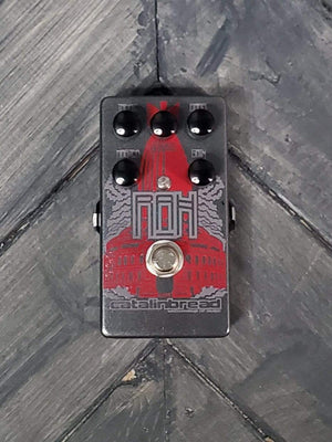 Catalinbread RAH top of pedal with controls