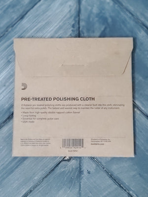 D'Addario Maintenance D'Addario Planet Waves PWPC1 Pre-Treated Polish Cloth