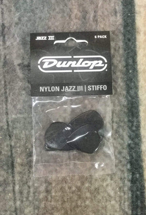 Dunlop Pick Dunlop Nylon Jazz III Stiffo 47P3S Pick Pack