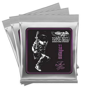 ernie ball Strings Ernie Ball Electric Guitar Strings - Slash Signature Series 3 Pack In Collectors Tin
