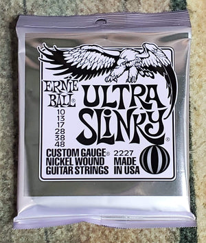 ernie ball Strings Ultra Slinky Nickel Wound Electric Guitar Strings 10-48 Guage