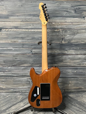 ESP/LTD TE-1000 full view of the back of the guitar