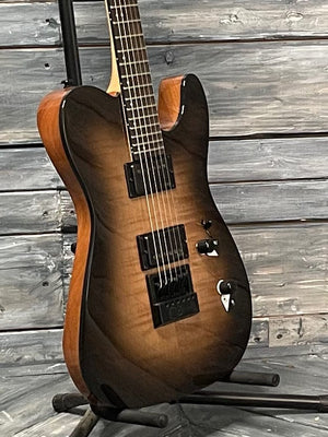 ESP/LTD TE-1000 bass side view of the body