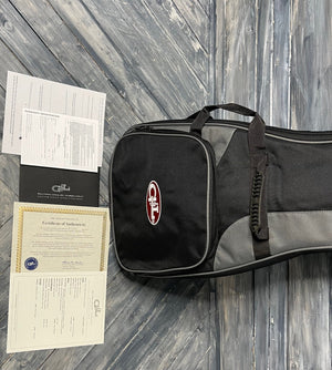 G&L Guitars Electric Guitar G&L Left Handed Fullerton Deluxe ASAT Electric guitar - Buttersctoch Blonde