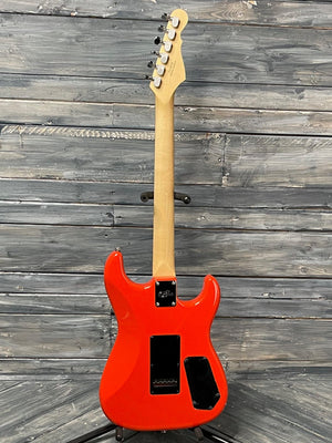 G&L Guitars Electric Guitar G&L Left Handed Legacy HSS RMC Electric Guitar- Fullerton Red