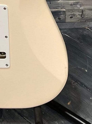 G&L Guitars Electric Guitar G&L Tribute Comanche Electric Guitar - Olympic White- Blem