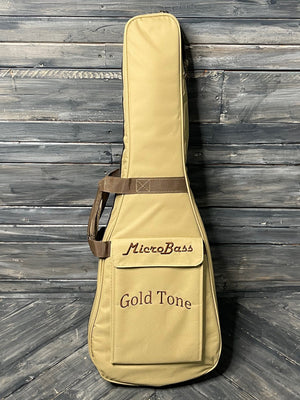 GoldTone Acoustic Bass Gold Tone Left Handed M-Bass 23 Inch Scale Short Scale Acoustic Electric Micro Bass