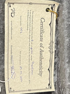 KD guitars Electric Guitar Used KD Guitars Phentom Electric Guitar with Case