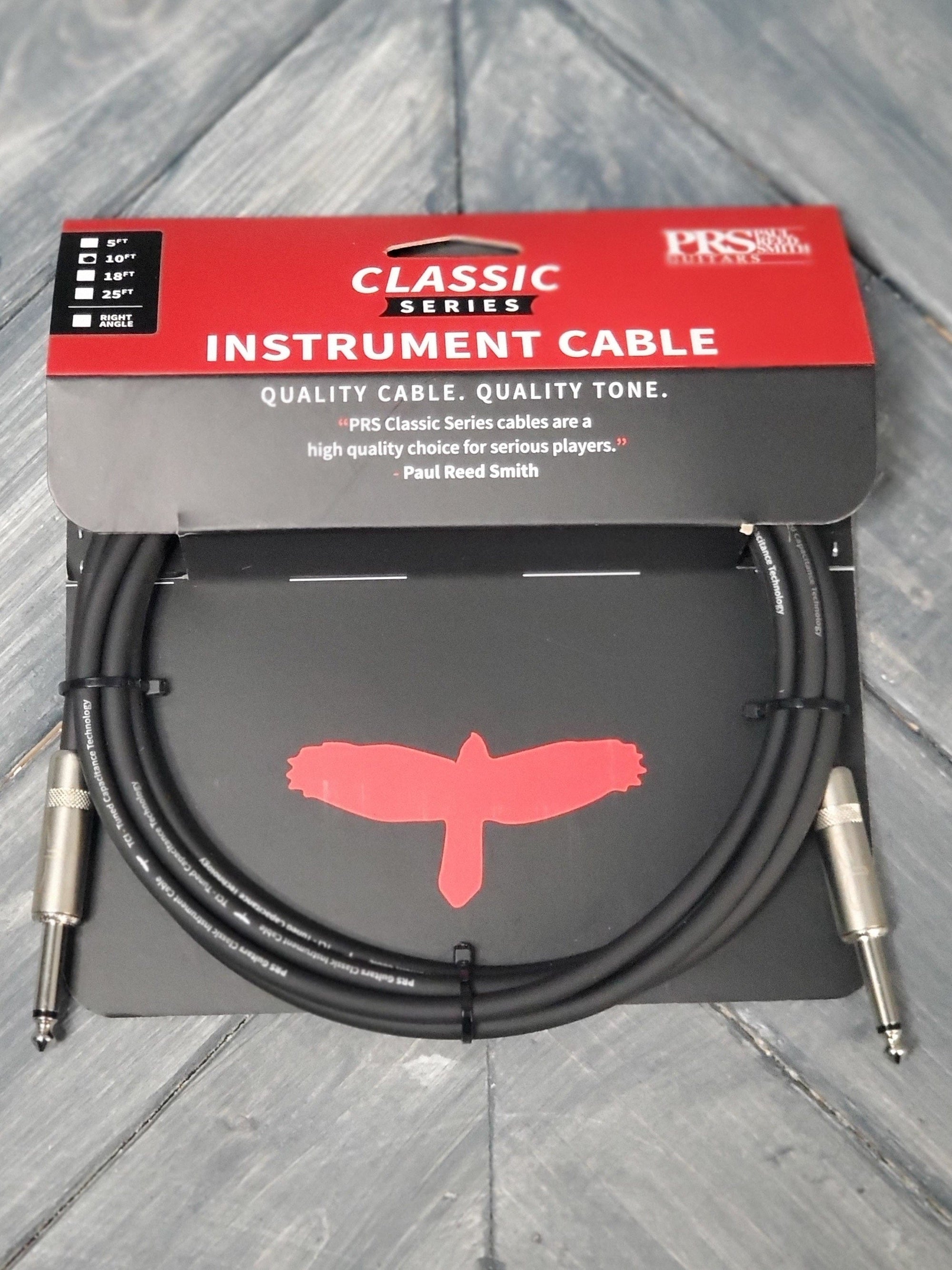PRS Cable PRS 10ft Classic Instrument Cable - Straight/Straight