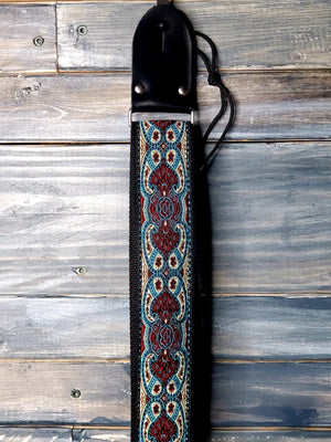 PRS Strap PRS Paul Reed Smith 2" Retro Guitar Strap- Red/Black