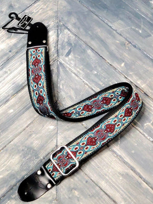 PRS Strap PRS Paul Reed Smith 2" Retro Guitar Strap- Red/Black