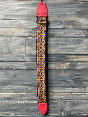 PRS Strap PRS Paul Reed Smith Salmon 2.75" Wide Retro Jacquard Strap