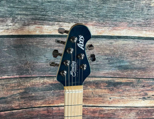 Sterling by Music Man Electric Guitar Sterling by Music Man AX3FM-NBL-M1 Axis Electric Guitar - Neptune Blue