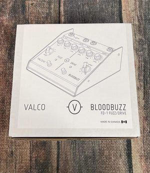 Valco pedal Valco Bloodbuzz Dual Channel Fuzz / Overdrive Pedal