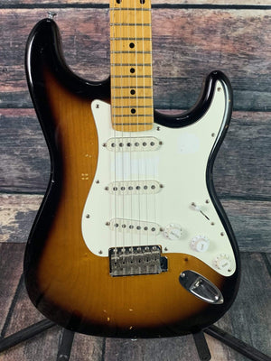 Used White Tiger MIJ USA Designed Strat Style Electric Guitar with Case