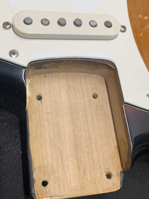 Used White Tiger MIJ USA Designed Strat Style Electric Guitar with Case