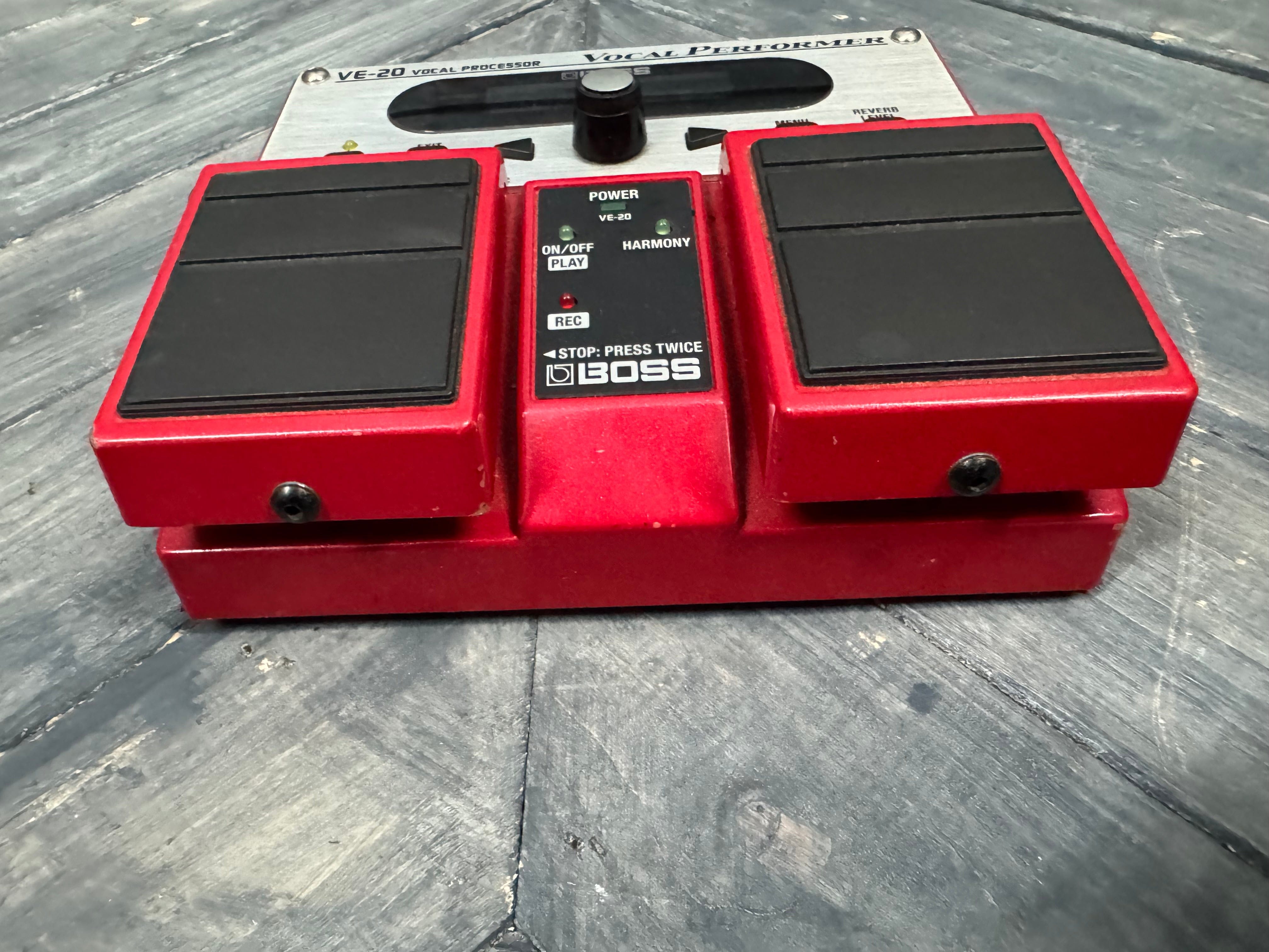 vocal performer pedal Boss VE-20 Vocal Performer Vocal Effect Pedal - Used