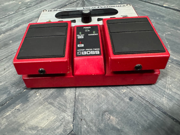 Boss VE-20 Vocal Performer Vocal Effect Pedal - Used - Adirondack