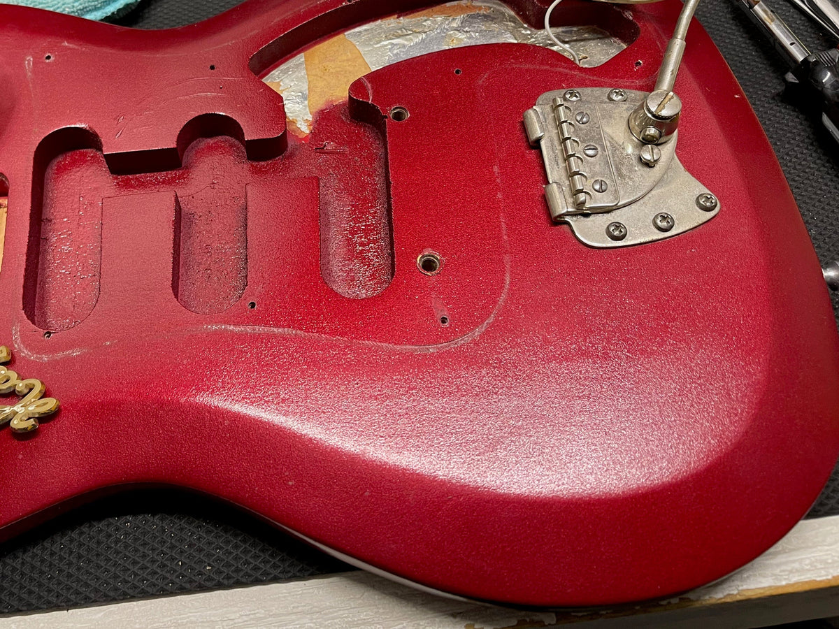 Adirondack Guitar Used 1961 Hagstrom II Electric Guitar with Case- Red