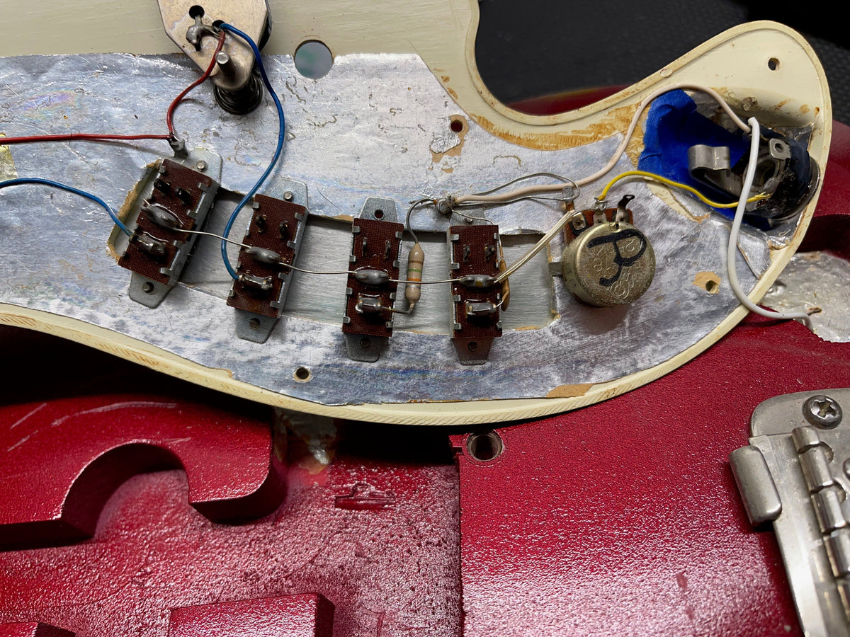 Adirondack Guitar Used 1961 Hagstrom II Electric Guitar with Case- Red